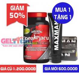 [Khuyến mãi] Mua 1 lọ Peakejacu giảm 50% tặng kèm 1 Gel Maxman USA