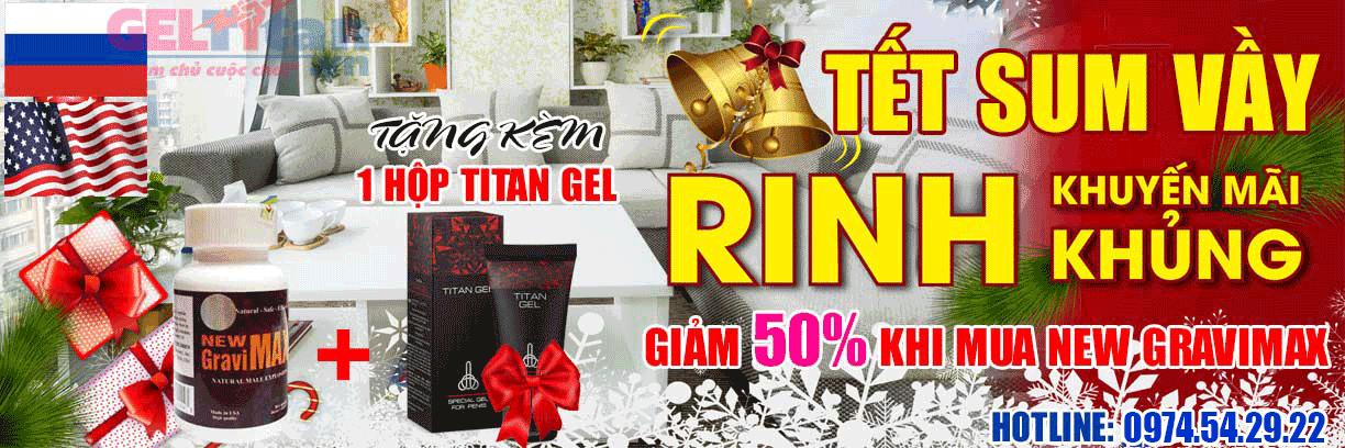 Giảm giá viên uống tặng kèm titan gel và maxman